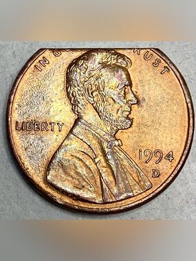 "Clipped. planchet" penny 1994 D✨